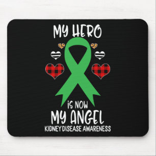 Disease Awareness Remembrance Hero Is Now My Angel Mouse Mat