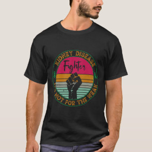 Disease awareness Retro Fighter Warrior Men Women T-Shirt