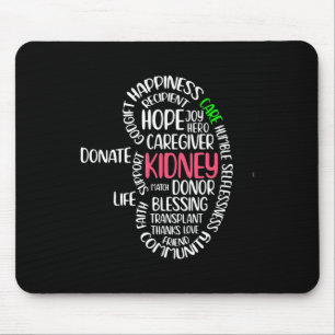 Disease Awareness Transplant Organ Donor Donate Mouse Mat