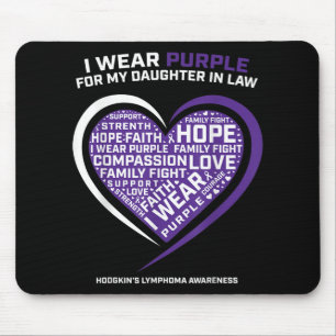 Disease Daughter In Law Hodgkins Lymphoma Mouse Mat