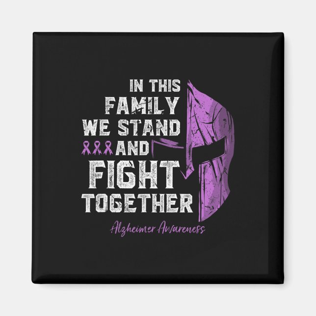 Disease Family Support Awareness Spartan Warrior  Magnet (Front)