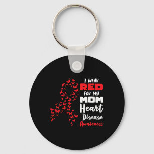 Disease February Wear Red Heart Disease Awareness Key Ring