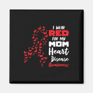 Disease February Wear Red Heart Disease Awareness Magnet
