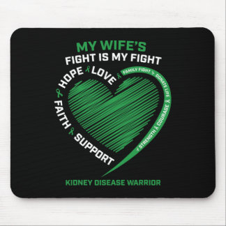 Disease Fighter Warrior Husband Wife Men Women Gif Mouse Mat