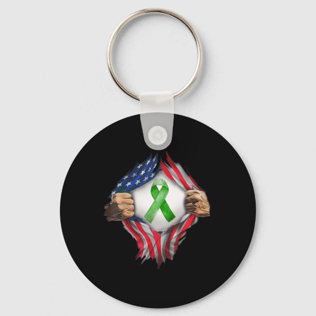 Disease Gift For Dialysis Patients Warrior  Key Ring (Front)