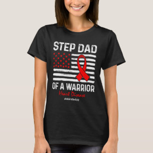 Disease Survivor Support Step Dad Of A Warrior T-Shirt