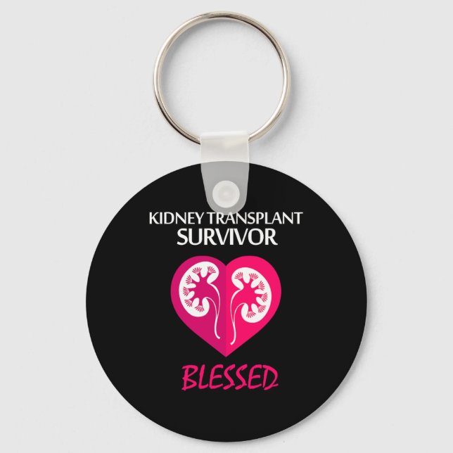 Disease Transplant Survivor  Key Ring (Front)