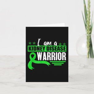Disease Warrior Dialysis Nephritis Organ Donor Gre Card