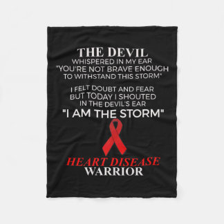 Disease Warrior Health  Fleece Blanket