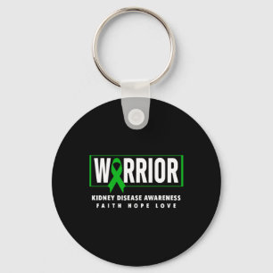 Disease Warrior - Kidney Disease Awareness  Key Ring