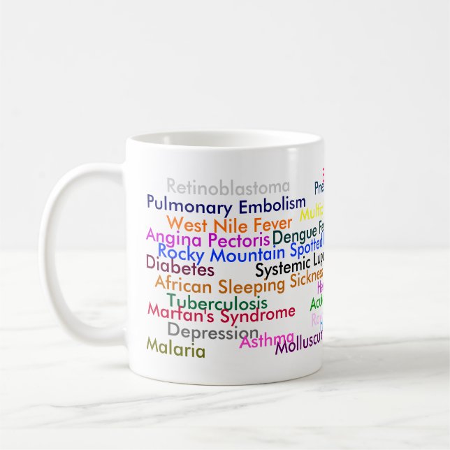 Diseases Mug (Left)