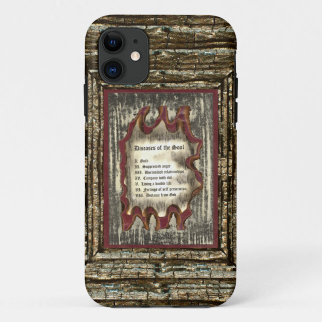 Diseases of The Soul Case-Mate iPhone Case (Back)
