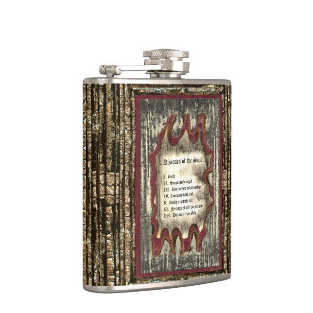 Diseases of The Soul Hip Flask (Right)