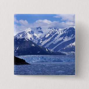 Disenchantment Bay and Hubbard Glacier, 15 Cm Square Badge