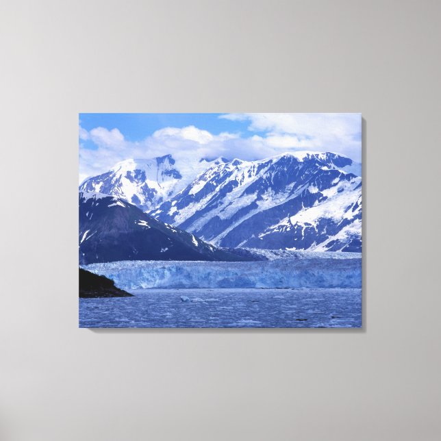 Disenchantment Bay and Hubbard Glacier, Canvas Print (Front)