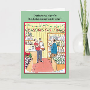 Disfunctional Family Humour Greeting Card
