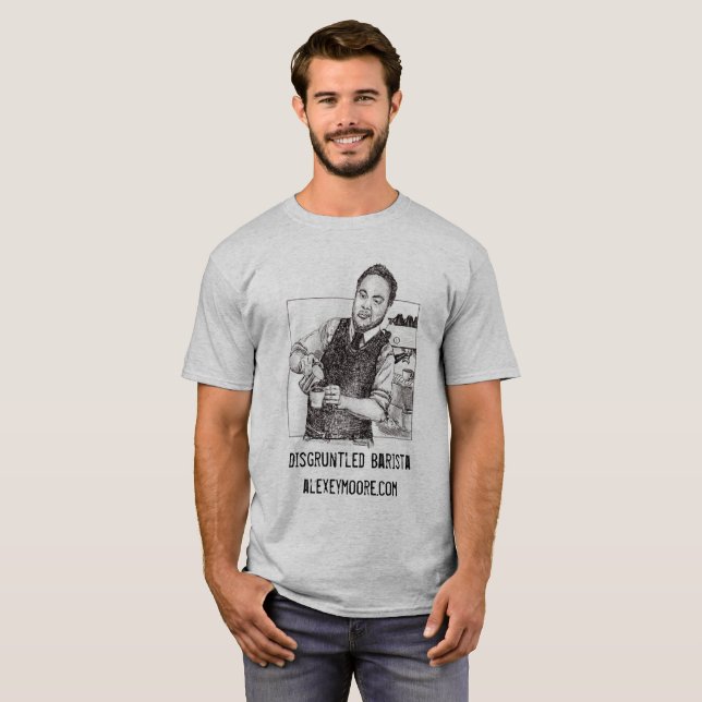Disgruntled Barista Shirt (Front Full)