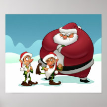 Disgruntled Elves Poster