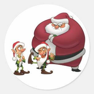 Disgruntled Elves Stickers