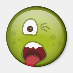 Disgusted Green Magnet