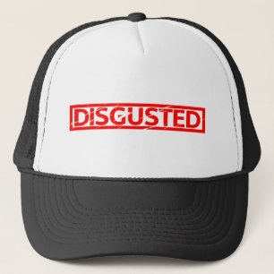 Disgusted Stamp Trucker Hat