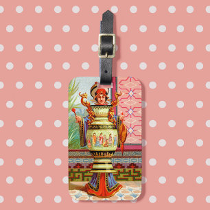 Dish Darlings Dragon Lady Luggage Tag