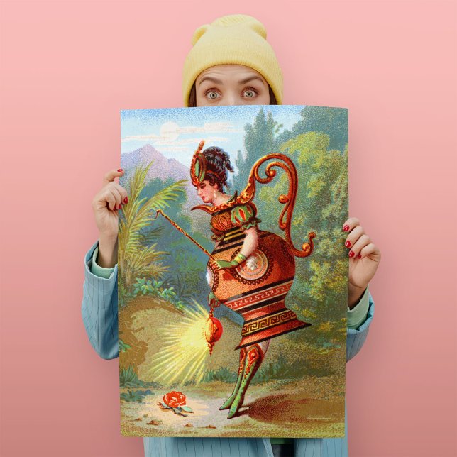 Dish Darlings Goddess of the Night Art Print (Creator Uploaded)