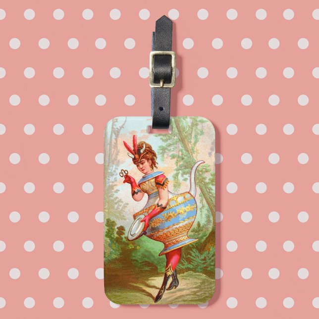 Dish Darlings Pottery Queen Luggage Tag (Creator Uploaded)