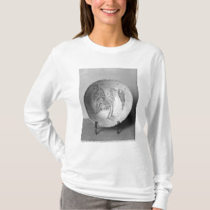 Dish decorated with birds T-Shirt