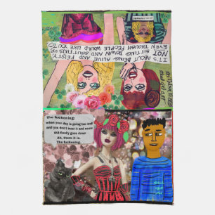 Dish towel-coffee kitchen towel