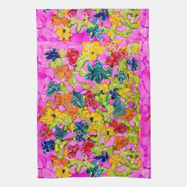 Dish Towel Lovitude Bright Eyes (Vertical)