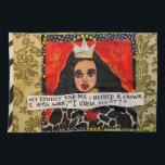 Dish towel- my dentist told me I needed a crown an Tea Towel<br><div class="desc">my dentist told me I needed a crown and I was like, I know, right?</div>