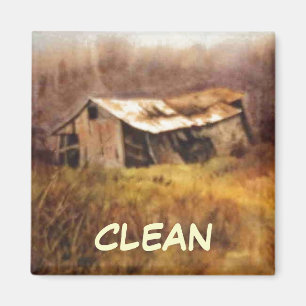 Dish Washer Status Magnet