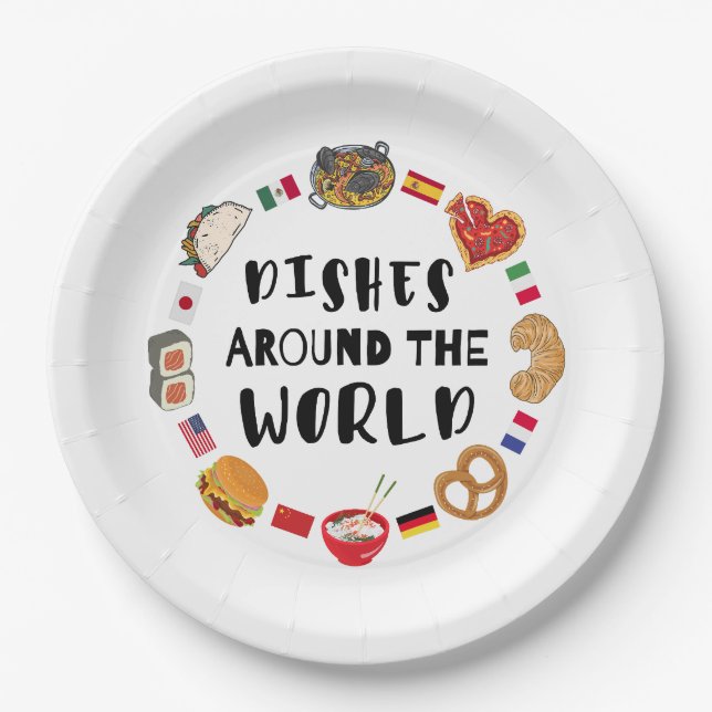Dishes around the world (Front)