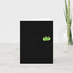 Dishonest Frog Funny Frog Meme Behave No Cartoon D Card