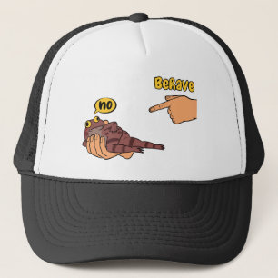 Dishonest Frog Funny Frog Meme Behave No Cartoon Trucker Hat