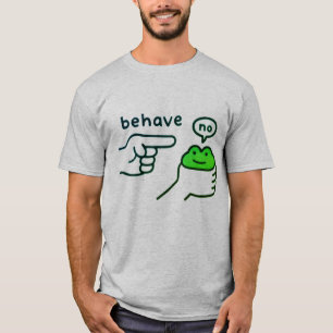 Dishonest Frog Funny Frog Meme T-Shirt