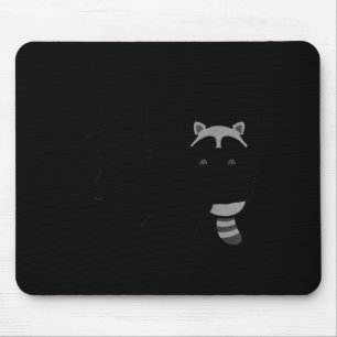 Dishonest Raccoon Funny Raccoon Meme Behave No Car Mouse Mat