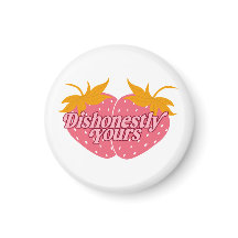 Dishonestly Yours Strawberries by Haley - Magnet