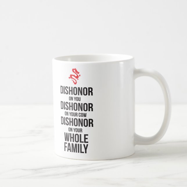 Dishonour Coffee Mug (Right)
