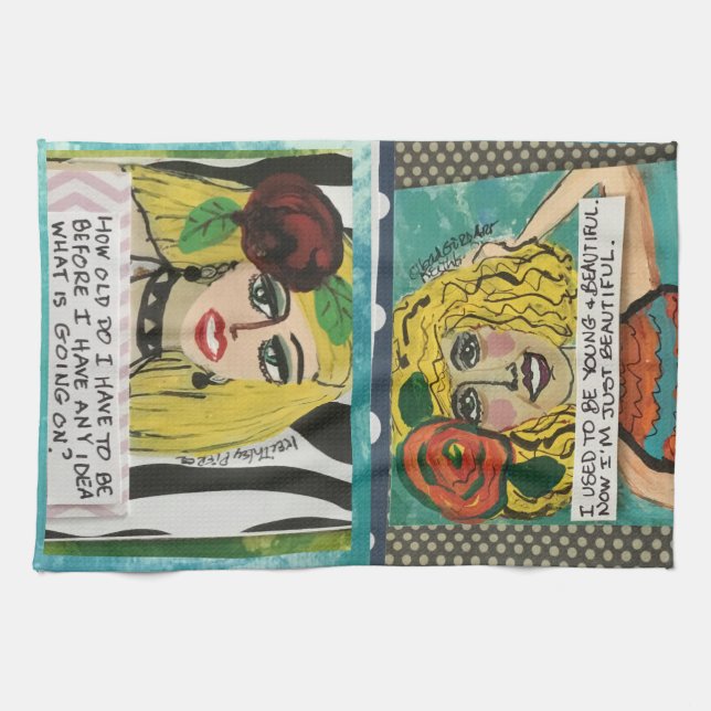 Dishtowel Tea Towel (Horizontal)