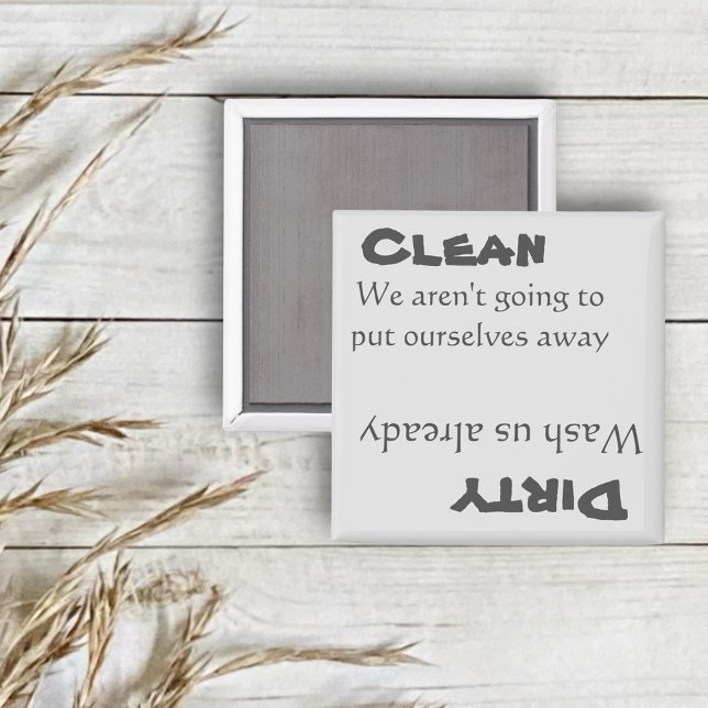 Dishwasher Clean Dirty Magnet Funny (Creator Uploaded)