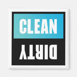 Dishwasher Clean or Dirty Sign Magnet