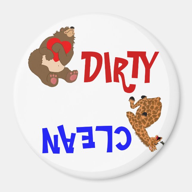 Dishwasher Dirty/Clean Magnet (Front)