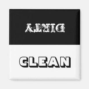 Dishwasher Magnet Clean or Dirty