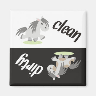 Dishwasher Magnet: Pony Nuts Magnet