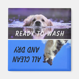 Dishwasher Status Dog Magnet