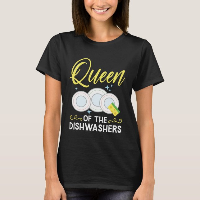 Dishwashing Job Profession Restaurant Employee Dis T-Shirt (Front)