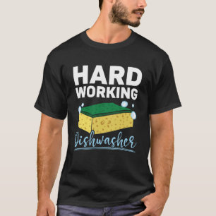 Dishwashing Job Profession Restaurant Employee Dis T-Shirt