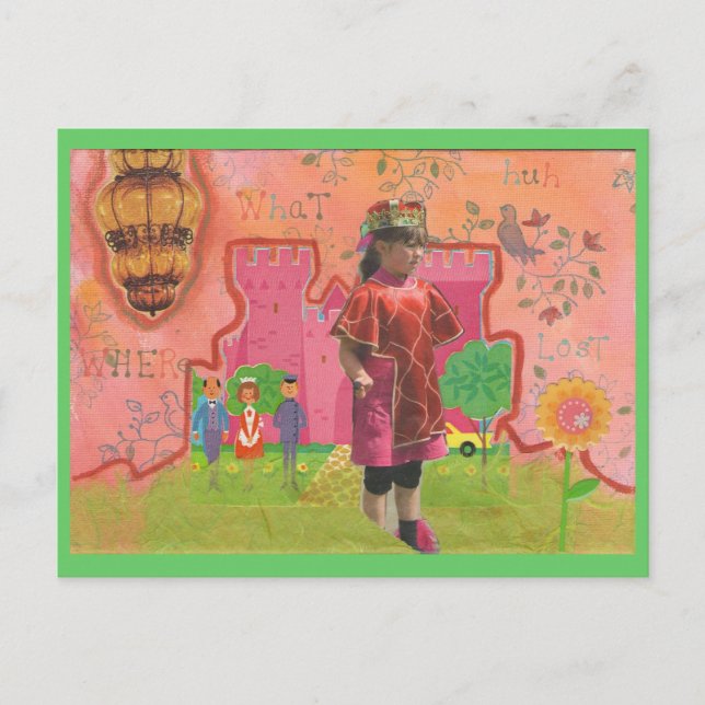 Disillusioned Princess Postcard (Front)